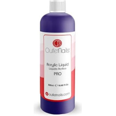 Akrilo skystis 500 ml - Akrilo skystis Profesionalios kokybės, idealiai tinka akrilo milteliams