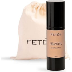 FETĒN BB kremas tamsintas dieninis kremas su apsaugos nuo saulės faktoriumi, dieninis kremas BB kremas matinis, tamsinantis veido kremas vyrams ir moterims, Anti Age Magic Beauty makiažas ir tamsintas drėkinamasis kremas