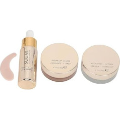 Lippenöl-Peeling, Entfernt Abgestorbene Haut, Lippen Aufpolsternd, Tragbares Lippenmasken-Peeling-Öl-Set, Reduziert Falten für den Alltag