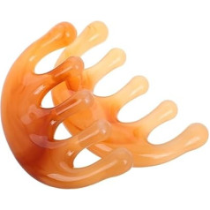 LOORGVEL 2 Stück Gua Sha Massagekamm Kopfhautmassagegerät Werkzeug Breiter Zahnkamm Manuelle Kopfhautmassagegeräte Kopfmassagewerkzeug Haarmassagegerät Kopf Beruhigender Kamm