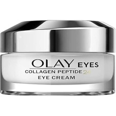 Olay Regenerist Collagen Peptide24 Crema Contorno De Ojos Sin Perfume, Revela Una Piel Fuerte Y Luminosa En 4 Días, Único, Almond