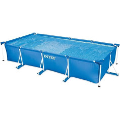 INTEX 28274 fr-Set Piscinette Vamzdinis variklio rėmas iš metalo Mėlyna 4,5 x 2,2 x 84 cm 7 100 litrų