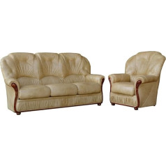 Vente-Unique Sofos komplektas odinis 3+1 - 