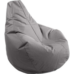 Ad.con Lauko ir vidaus žaidėjas Bean Bag su Eco pildymo Puff atsipalaiduoti kėdė sėdynės pagalvėlė grindų pagalvėlė Bean Bag 225 L pilka