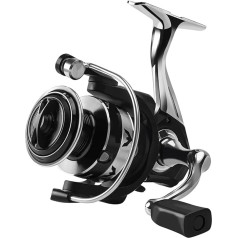 WLLKIY Alle Meta 15 Kg vilkimo 1000-7000 Serie 12 + 1 BB Hochgeschwindigkeits-Seebarsch-Angelrolle Übersetzungsverhältnis 5,2:1 Metallspule Spinnrolle Präzision Zuverlässigkeit(5000 Series)