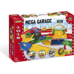 Garažas su mega trasa