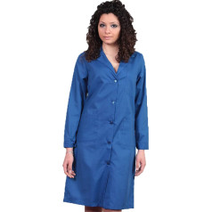 Darbo drabužiai moterims Kosmetologė Maisto produktų valytoja Kolonijinė mokykla Azure Blue 50, azure blue