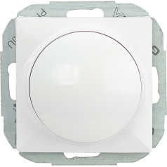 LED Pearl rotacinis reguliatorius, 230V, 50Hz, Pmin:3W, Pmax:35W, SO-1P/LED, baltas