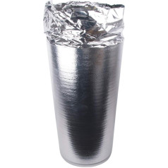 BB-Verpackungen Aliuminio garso izoliacija 1,0 x 100 m (2 mm storio, labai gera garso ir šilumos izoliacija)