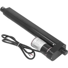 Linijinis pavarų mechanizmas, didelio atsparumo 24 V aliuminio lydinys, 200 mm stebulė, linijinė elektrinė pavara IP65 1000 N, skirta sofai (tik pavarų mechanizmas)
