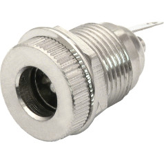 2110# Prisukamas DC 2.1/5.5 metalinis lizdas