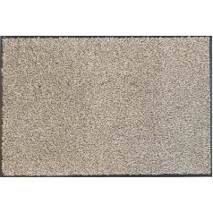 Durų kilimėlis | Dirt Trapper Mat | Eco Dry | Beige | Cotton | Recycled Rubber | for Indoor | Entrance Area / Front Door / Hallway | Non-Slip | 60 x 120 cm