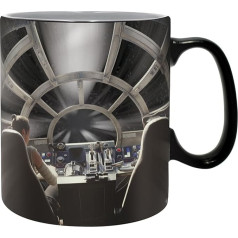 ABYstyle - STAR WARS - Folijos puodelis - 460 ml - Millennium Falcon