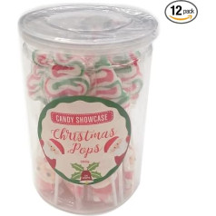Lolliland Kalėdų eglutė ir Kalėdų senelis Pop Lutscher 288 g (12 Stück)
