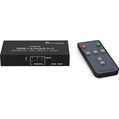 FeinTech VSW03102 HDMI jungiklis 3x1 Automatinis perjungimas 4K 60Hz HDR CEC Ultra-HD