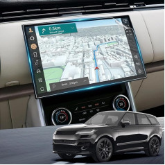 YEE PIN 2 vnt. suderinama su Range Rover Sport 2023 2024 13,1 colių ekrano apsauga GPS Nano plėvelė Skaidri ekrano apsauga Range Rover Sport 2023 Plėvelės apsauga atspari įbrėžimams