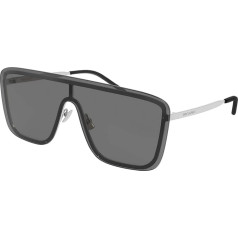 Saint Laurent SL 364 kaukė Sidabrinė / pilka 99/1/140 Neįgaliųjų akiniai nuo saulės