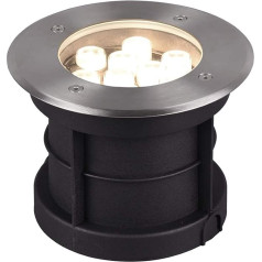 Trio Leuchten Belaja 821660207 LED lauko įleidžiamas grindų prožektorius Metalinis nikelio matinis Į komplektą įeina 9 W LED