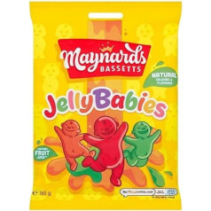 Bassetts Jelly Babies 190g maišelis x3 iš N/A