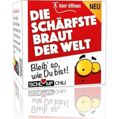 Schlump-Chili Aštriausia pasaulyje nuotaka - juokinga dovana moterims vestuvių ir mergvakario proga!