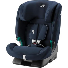 BRITAX RÖMER EVOLVAFIX vaikiška kėdutė su ISOFIX, skirta 76-150 cm vaikams (i-Size), nuo 15 mėnesių iki 12 metų, naktinė mėlyna