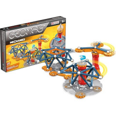 Geomag 722 722-Mechanics, 146 vnt., geltonai raudona, 146 vnt.