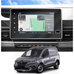 CDEFG Suderinama su Renault Kangoo 3 2021 2022 2023 2024 Easy Link Navigation Apsauginė plėvelė Kangoo 4H Atspari įbrėžimams 8 colių GPS ekrano apsauga Navigacinė plėvelė Kangoo 2023 Priedai Pakuotė