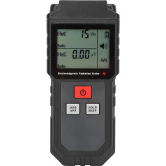 EMP matuoklis, EMP detektorius, skaitmeninis elektromagnetinių laukų radiacijos detektorius, nešiojamasis skaitmeninis LCD EMP detektorius, puikus testeris EMP tikrinimui namuose, biure, lauke