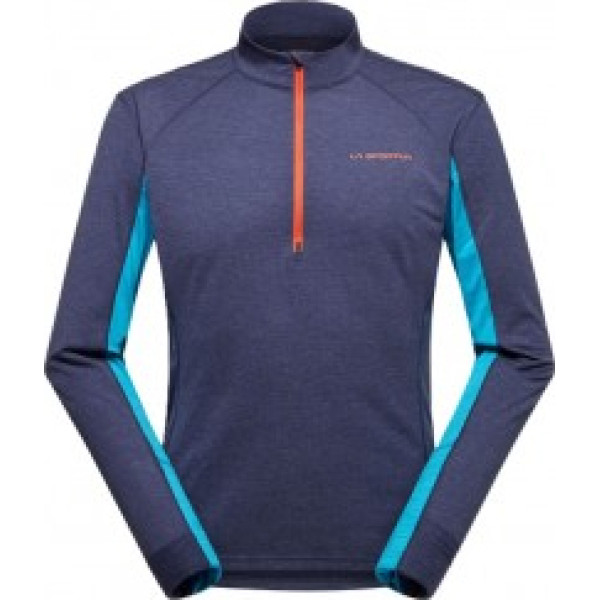 Krekls SWIFT LS M XXL Deep Sea/Tropic Blue