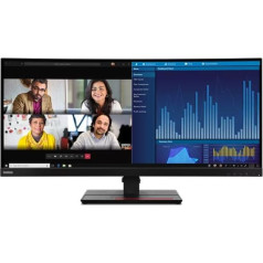 Monitorius 34,14 colių thinkvision p34w-20 wled lcd 63f2rat3eu