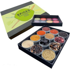 TeaSaltAndSpices Ottolenghi prieskoniai gerbėjams Prieskoniai, kuriuos jis naudoja savo kulinarinėse knygose Simple and Flavour + 3 receptai Prieskonių rinkinys
