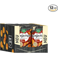funny-frisch Popchips Red Pepper Style, 12 vnt. (12 x 80 g)