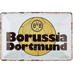 Borussia Dortmund BVB Skardinis ženklas Retro