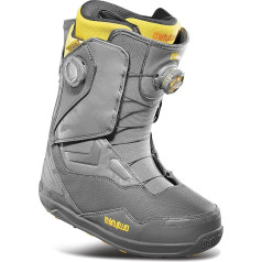 Thirtytwo vyriški TM-2 Double BOA snieglenčių batai - 2023/2024 Grey/Yellow (Scott Stevens) | 47 dydis