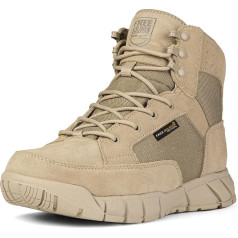 FREE SOLDIER Vyrų kulkšnių batai Ultralight karinės taktinės darbo batai kulkšnių aukštos 6 colių nėriniai iki kvėpuojančių dykumos batai