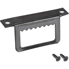 Šaltinis Žemėlapis Sawtooth Picture Hanger - L formos dvigubos skylės su varžtais kabinti rėmo