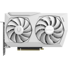 Vaizdo plokštė Zotac Gaming GEFORCE RTX 3060Ti Twin Edge Balta Edition 8GB GDDR6X DP HDMI
