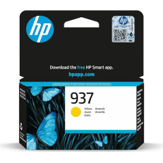 HP 937 geltonos spalvos originali rašalo kasetė