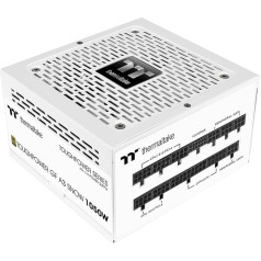 Toughpower GF A3 1050W | PC ATX 3.0 maitinimo šaltinis | PCIe Gen 5.0 | 80-Plus Gold | Visiškai modulinis | Tylus 140 ventiliatorius | ES sertifikatas | Snow Edition