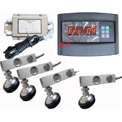 Skaitmeninis Wägezellen-Gewichtssensor WLAN-Instrument-Lastzell-Vieh-Skala Small Waage Complete Set von Zubehör (250 kg jutiklis)