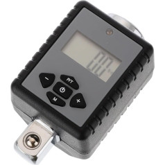 Drehmomentschlüssel Digital, 1set Digital 2-200Nm Display Drehmomentschlüssel Adapter Einstellbare Elektronische for Schraubenschlüssel Reparatur,Hohe Kompatibilität