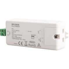 LED Connex Mini Dali reguliatorius SR-2303S 1CH 12-36V DC iki 8A