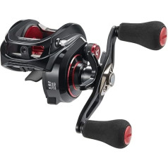 WABTU Žvejybos ritė Žemo profilio Baitcasting ritė 1 5kg Maksimalus oro pasipriešinimas 8 + 1 guolis Aliuminio rėmas Gėlavandenė sūriavandenė žvejybos ritė Žvejybos ritės