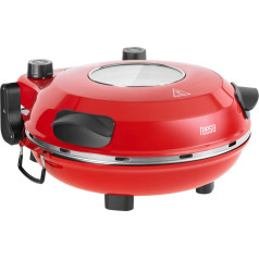 SUPREME + picų kepimo krosnelė , 1200 W, 32 cm , langas , išimamas akmuo, dviejų kaitintuvų valdymas