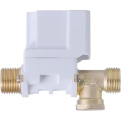 1,27 cm BSPP Messing Solar-Magnetventil 6 V DC / 12 V DC / 24 V D / 220 V AC N/C normal geschlossenes Rückschlagwasser Luft Gas (dydis: DC 12 V)