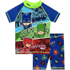 PJ Masks berniukų dviejų dalių maudymosi kostiumėlis
