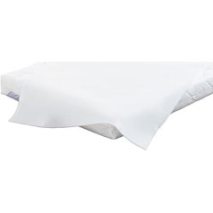 Träumeland T090513 Matracinė danga Air für Gitterbettmatratze 70 x 140 cm, weiß