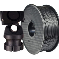 Priline juoda anglies pluošto polikarbonato 3D spausdintuvo gija 1 kg 1,75 mm matmenų tikslumas +/- 0,03 mm 1,75 mm anglies pluošto polikarbonato