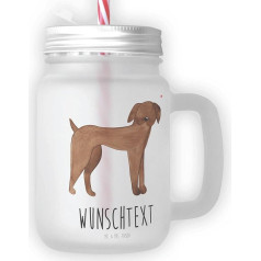 Ponas ir ponia Panda Personalizuota geriamoji stiklinė Mason Jar Šuo vokiečių dogas - Personalizuotos dovanos, vokiečių dogas, pageidaujamas tekstas, vokiečių dogas, vokiečių dogas, Didysis dogas, mielas