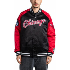 Mitchell & Ness NBA lengvas satino švarkas su derliaus logotipu 
